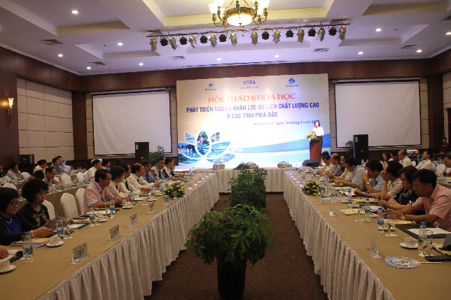 Hội thảo 'Phát triển nguồn nhân lực du lịch chất lượng cao các Tỉnh phía Bắc'