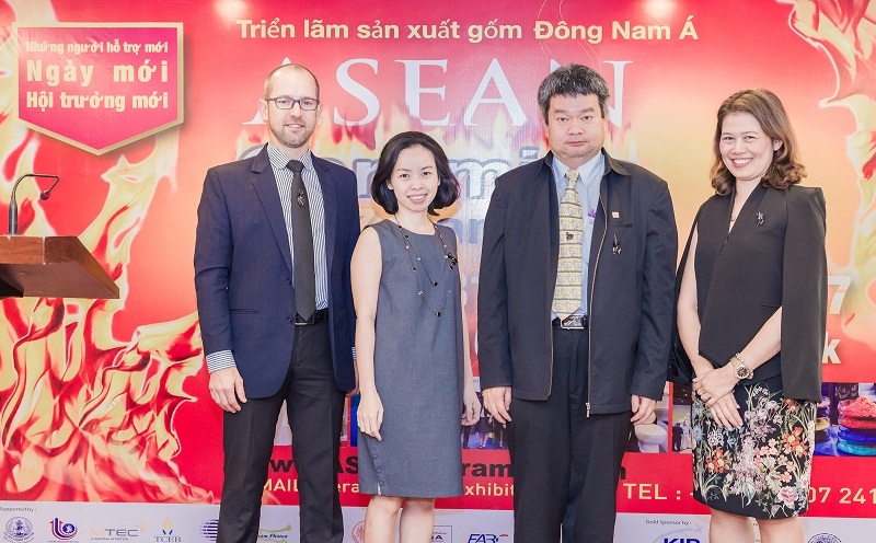 Việt Nam là thị trường số 1 của sự kiện Gốm sứ ASEAN Ceramic tại Bangkok