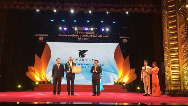 JW Marriott Hà Nội được vinh danh với nhiều giải thưởng danh giá 