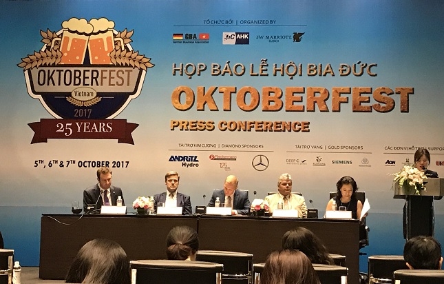 Kỷ niệm 25 năm sự kiện văn hóa GBA Oktoberfest Việt Nam 2017