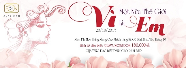 Mừng ngày Phụ Nữ Việt Nam Tại Nhà Hàng Cao Nhất Thành Phố