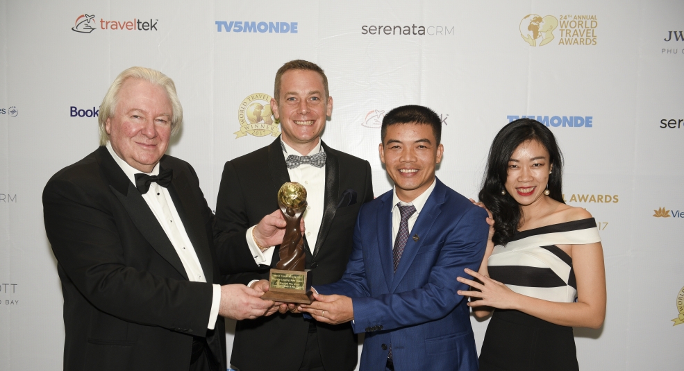 JW Marriott  Phu Quoc emerald bay đạt danh hiệu quan trọng tại lễ trao giải World Travel Awards và World Spa Awards năm 2017