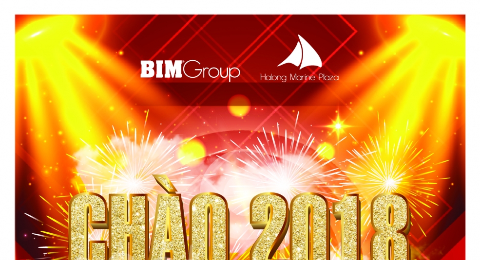 “Chào 2018” tại Halong Marine Plaza