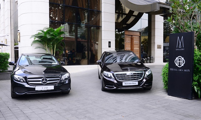 Mercedes-Benz VN - Bàn giao xe cho Hôtel Des Arts Saigon