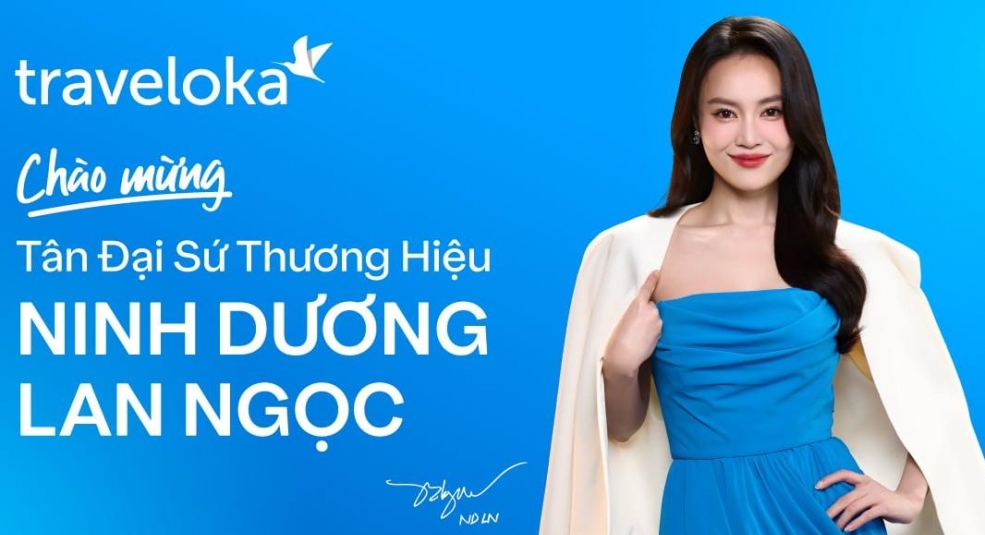 Ninh Dương Lan Ngọc chính thức trở thành Đại sứ thương hiệu Traveloka Việt Nam