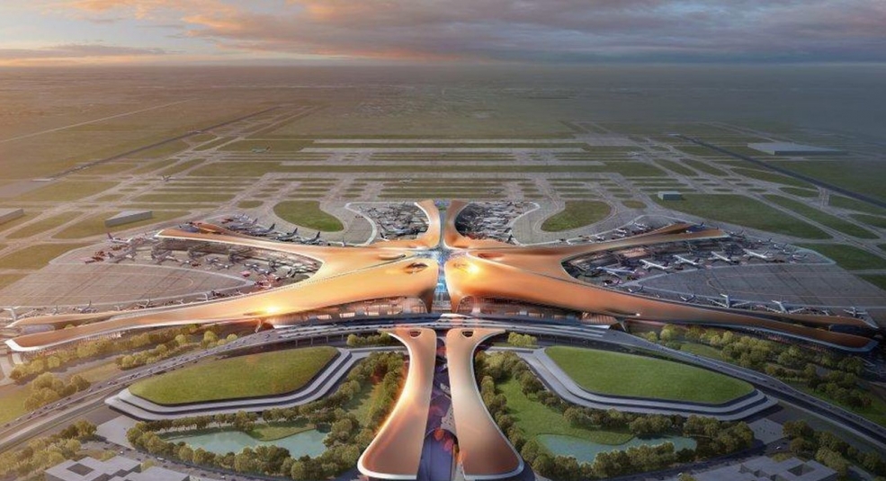 Kiến trúc kỳ lạ của sân bay ở Bắc Kinh