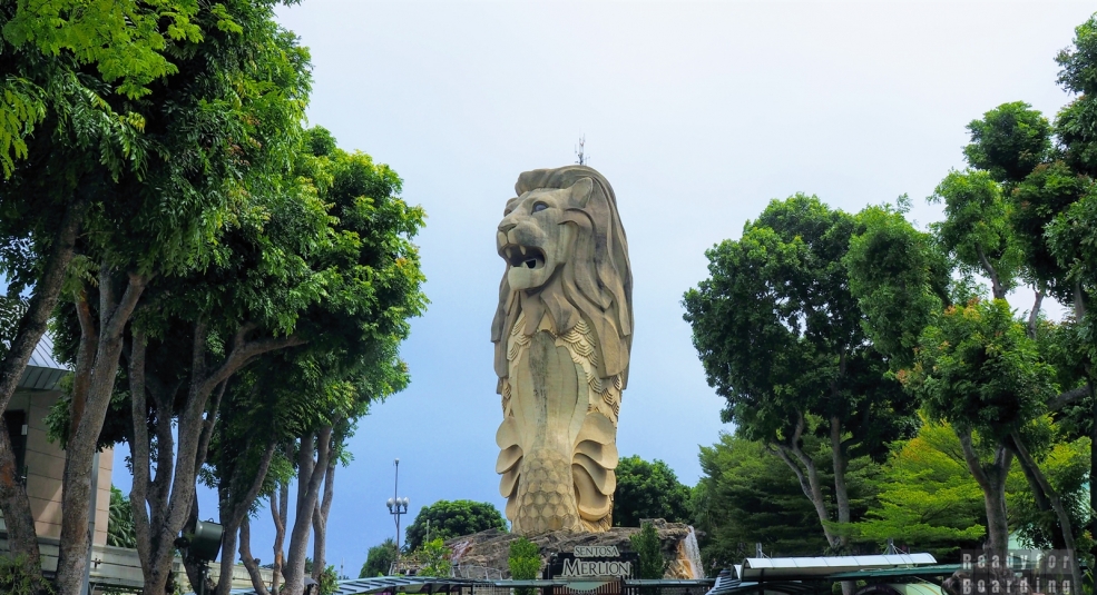 Tượng sư tử biển ở Singapore bị dỡ bỏ