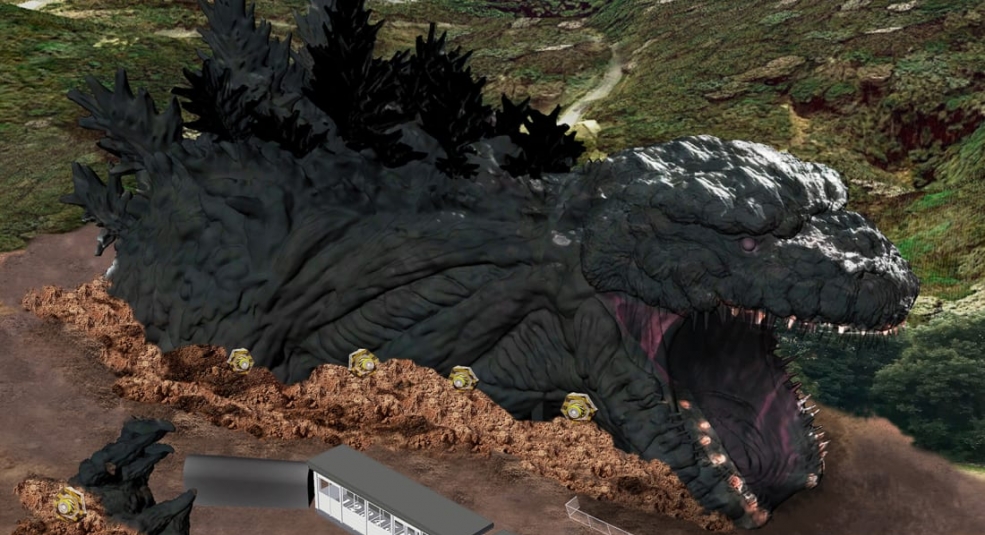 Chiêm ngưỡng quái vật Godzilla ở Nhật