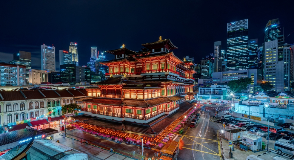 Ngôi chùa “đắt đỏ” nhất Singapore