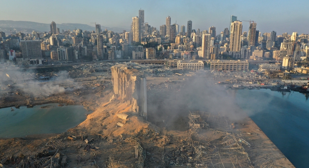 Cận cảnh vụ nổ lớn ở Lebanon