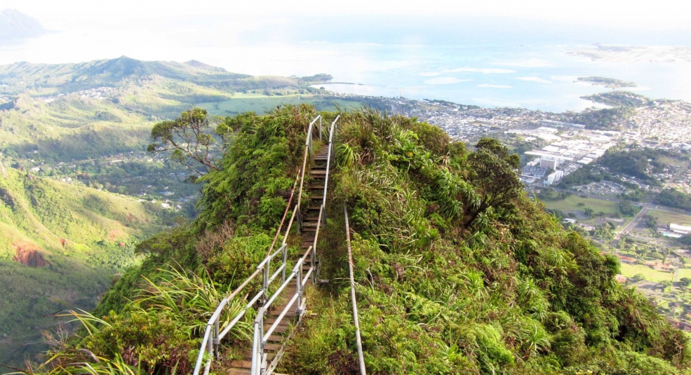 Nấc thang thiên đường ở Oahu