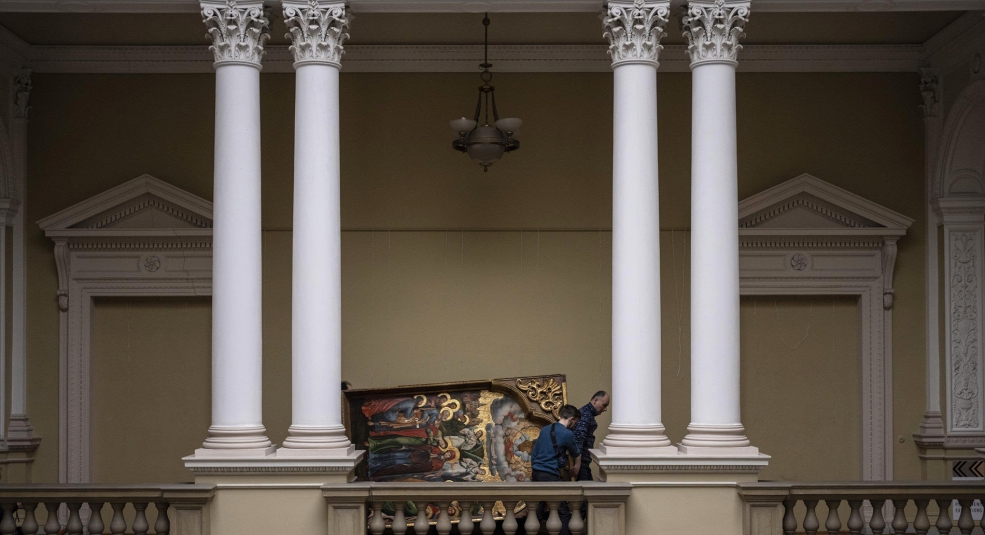 Cuộc 'giải cứu' di sản ở bảo tàng lớn nhất Ukraine