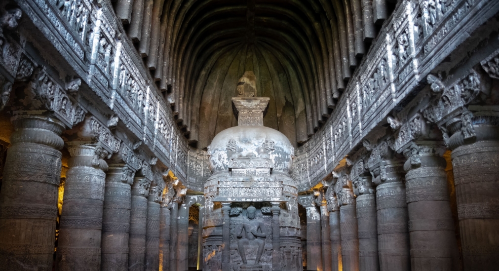 Những kiệt tác Phật giáo giấu trong lòng hang động ở Ấn Độ