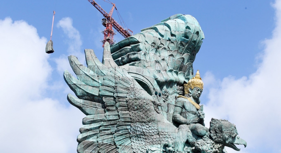 Bức tượng khổng lồ tại Indonesia mất 28 năm để hoàn thành