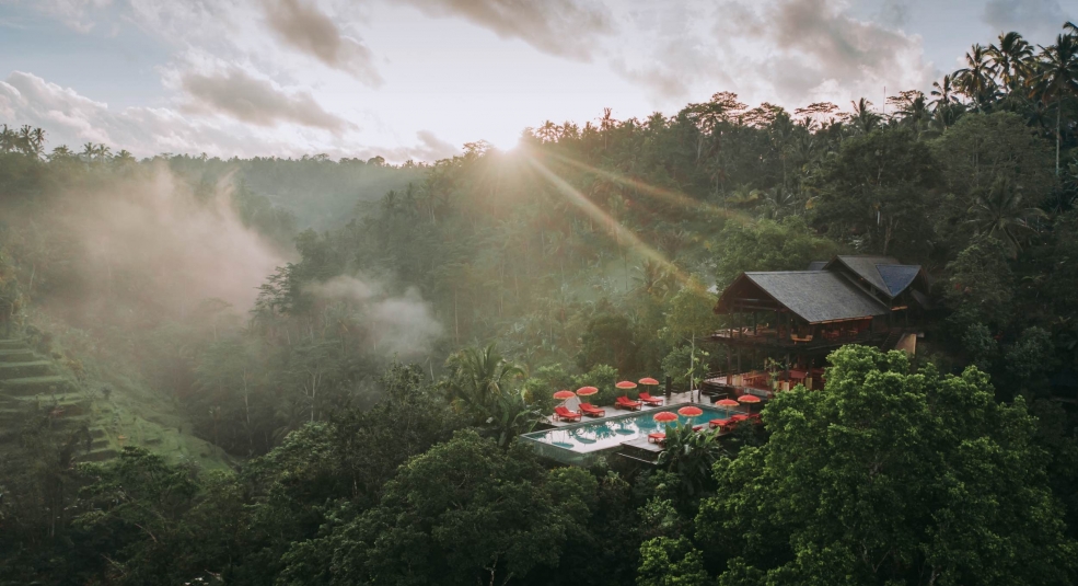 Chạm vào thiên nhiên tại resort không tường, không cửa tại Bali