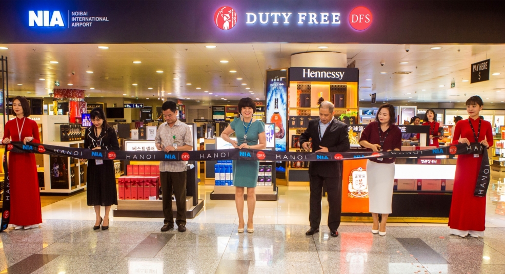 DFS Group chính thức khai trương cửa hàng tại sân bay Nội Bài