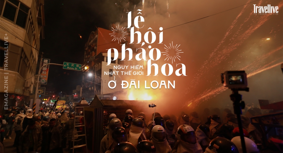 Lễ hội pháo hoa nguy hiểm nhất thế giới ở Đài Loan