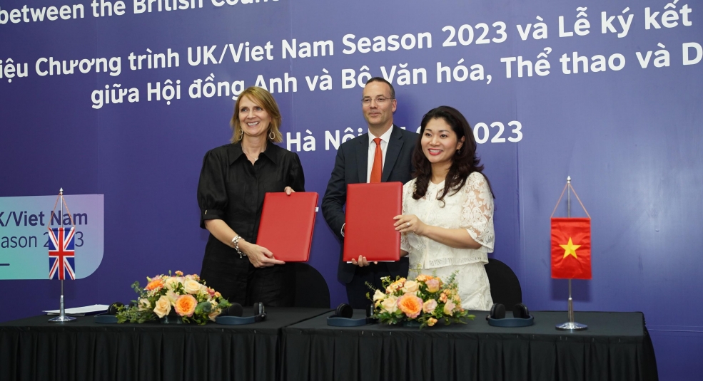 Hội đồng Anh ra mắt chương trình UK/Viet Nam Season 2023 tôn vinh quan hệ hợp tác giữa Vương quốc Anh và Việt Nam