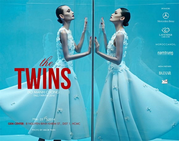 Nhà thiết kế Đỗ Mạnh Cường chuẩn bị ra mắt BST Thu đông “The Twins”.