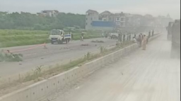 Tai nạn thương tâm ở Hưng Yên, nạn nhân bị xe cán qua nhiều lần