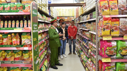 Tăng cường công tác PCCC tại các chợ, siêu thị dịp giáp Tết