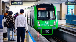 Tàu Cát Linh - Hà Đông vận chuyển hơn 86.000 lượt khách dịp Tết