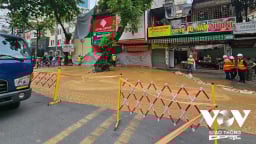 Lại phun trào phụ gia tại công trình Metro Nhổn - Ga Hà Nội