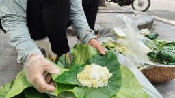 Xôi cốm mùa thu, hương sắc đất Hà Thành