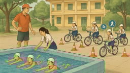 Kiến thức học chậm không sao, nhưng kỹ năng sinh tồn không thể chậm