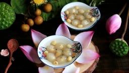 Chè long nhãn hạt sen, thức quà thanh tao đất Kinh Kỳ
