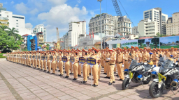 Hà Nội: Tiếp nhận hơn 600 CSGT phục vụ Lễ Kỷ niệm 80 năm Cách mạng tháng Tám và Quốc khánh 02/9