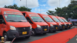 Khai trương tuyến xe buýt liên 3 tỉnh TP.HCM - Long An - Tiền Giang
