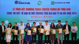 VOV Giao thông đoạt giải Cuộc thi viết về Bảo vệ môi trường Hà Nội