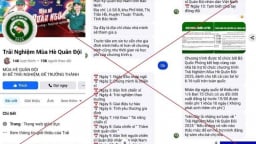 Cảnh giác khi đăng ký trại hè quân đội trên mạng