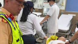 CSGT kịp thời đưa người bị đột quỵ trên cao tốc Hà Nội - Hải Phòng đến bệnh viện