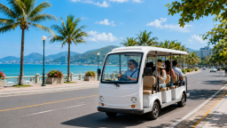 Cách nào gỡ vướng cho xe điện 4 bánh chở khách du lịch?