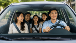 Xe ô tô 4 chỗ chở 5 người có bị phạt không?