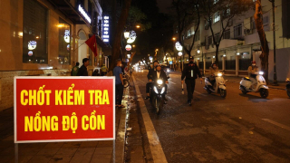 Hà Nội chiếm hơn 14% tổng số vi phạm nồng độ cồn của cả nước