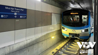Đoàn tàu đầu tiên của tuyến metro Bến Thành - Suối Tiên chạy thử nghiệm toàn tuyến