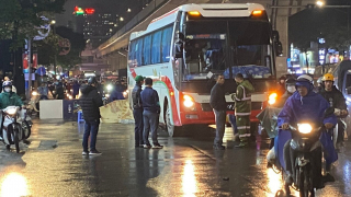Va chạm với xe 45 chỗ, người đi xe đạp tử vong