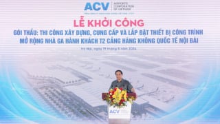Nâng công suất Nhà ga quốc tế sân bay Nội Bài lên 15 triệu hành khách/năm
