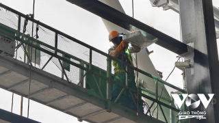 Nhà ga T3 sân bay Tân Sơn Nhất hoàn thành lắp đặt hạng mục quan trọng nhất
