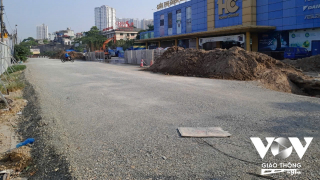 Hà Nội: Tích cực tháo gỡ vướng mắc mặt bằng, dồn lực thi công đường Tam Trinh