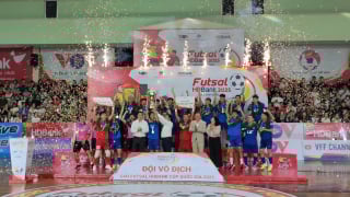 Thái Sơn Bắc hạ Thái Sơn Nam 3-0, lên ngôi vô địch Futsal HDBank Cúp Quốc gia 2025