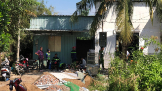 Sập sàn nhà ở TP. Thủ Đức, 1 người tử vong