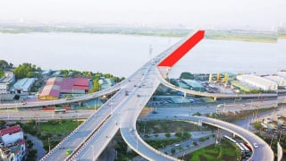 30/8 thông xe cầu Vĩnh Tuy 2, các phương tiện đi lại thế nào?