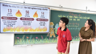 Để PCCC không còn là tiết học ngoại khóa
