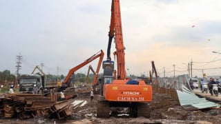 Thiếu cát, Vành đai 3 TP.HCM có kịp thông xe kỹ thuật toàn tuyến vào cuối năm?