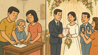Đăng ký kết hôn một cách trang trọng, tại sao không?