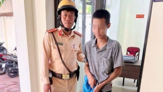 Hà Nội: CSGT kịp thời bắt giữ đối tượng trộm cắp tài sản